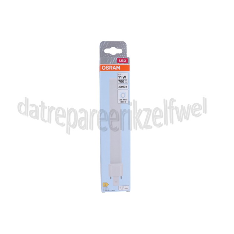Foto van Osram Ledlamp LED Dulux S11 EM&AC Mains 6W 700lm 4000K G23 