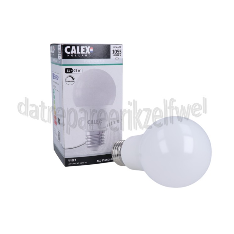 Foto van Calex Ledlamp Power Led Standaardlamp E27 11W 1055lm 2700K Dimbaar 