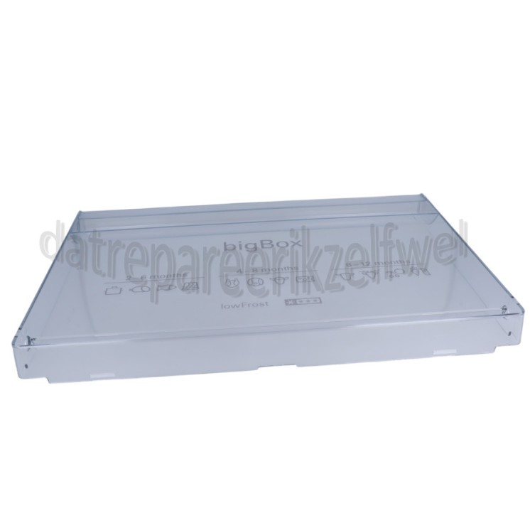 Foto van Siemens Frontpaneel van vrieslade KI86SHD40, KI77SAD40 