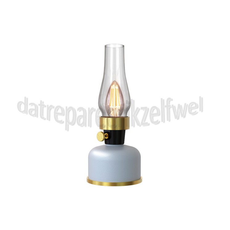 Foto van Calex Display Tafellamp Toonbank display, 12 stuks, Earth Grey Dimbaar, 1,5W, 1800K, IP44 